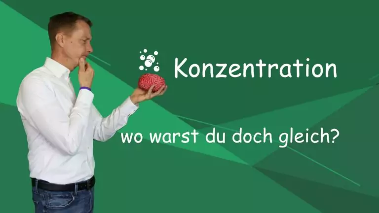Wie kann ich meine Konzentration verbessern?